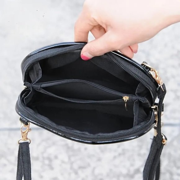 Bags Canvas Boho Floral Embroidered Crossbody Small Bag Purse